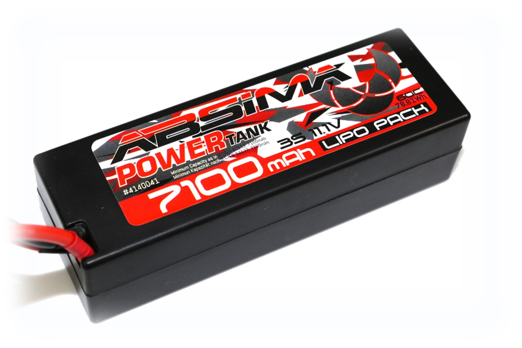 Absima Batterie Lipo 11.1V 7100mAh 60C Dean 4140043