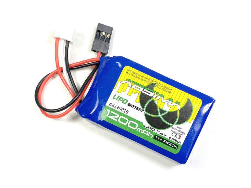 Absima Batterie Lipo 7.4V 1200mah JR Radio 4140016