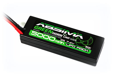 Absima Batterie Lipo 7.4V 5000mAh 50C Dean 4140009