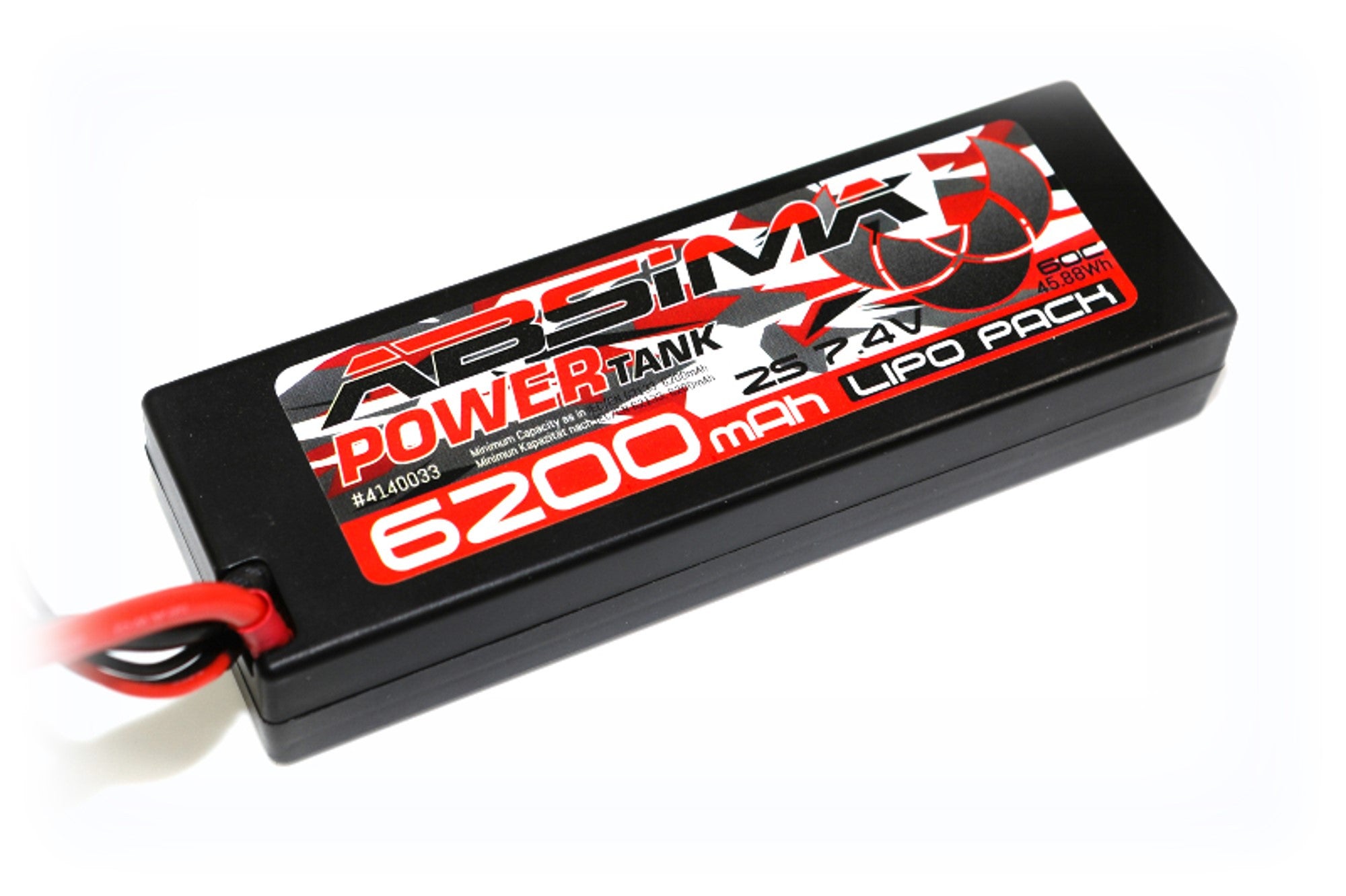 Absima Batterie Lipo 7.4V 6200mAh 60C XT90 4140030