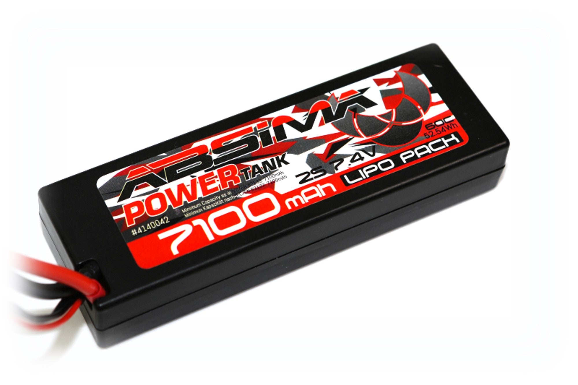 Absima Batterie Lipo 7.4V 7100mAh 60C Dean 4140042