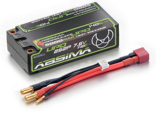 Absima Batterie Lipo Shorty HV 7.6V 5000mAh 140C 4150011