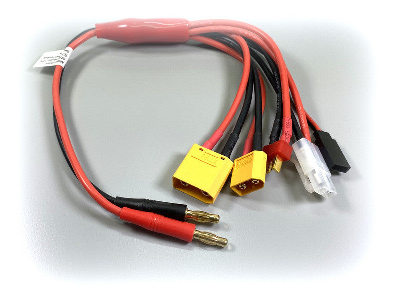 Absima Cordon de charge 5 en 1  XT90 XT60 Dean  JR Tamiya 3040046