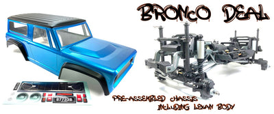 Absima Crawler CR3.4 Bronco Style 4wd 1/10 Roller