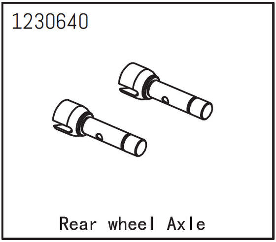 Absima Noix de roue (x2) Sherpa 1230640