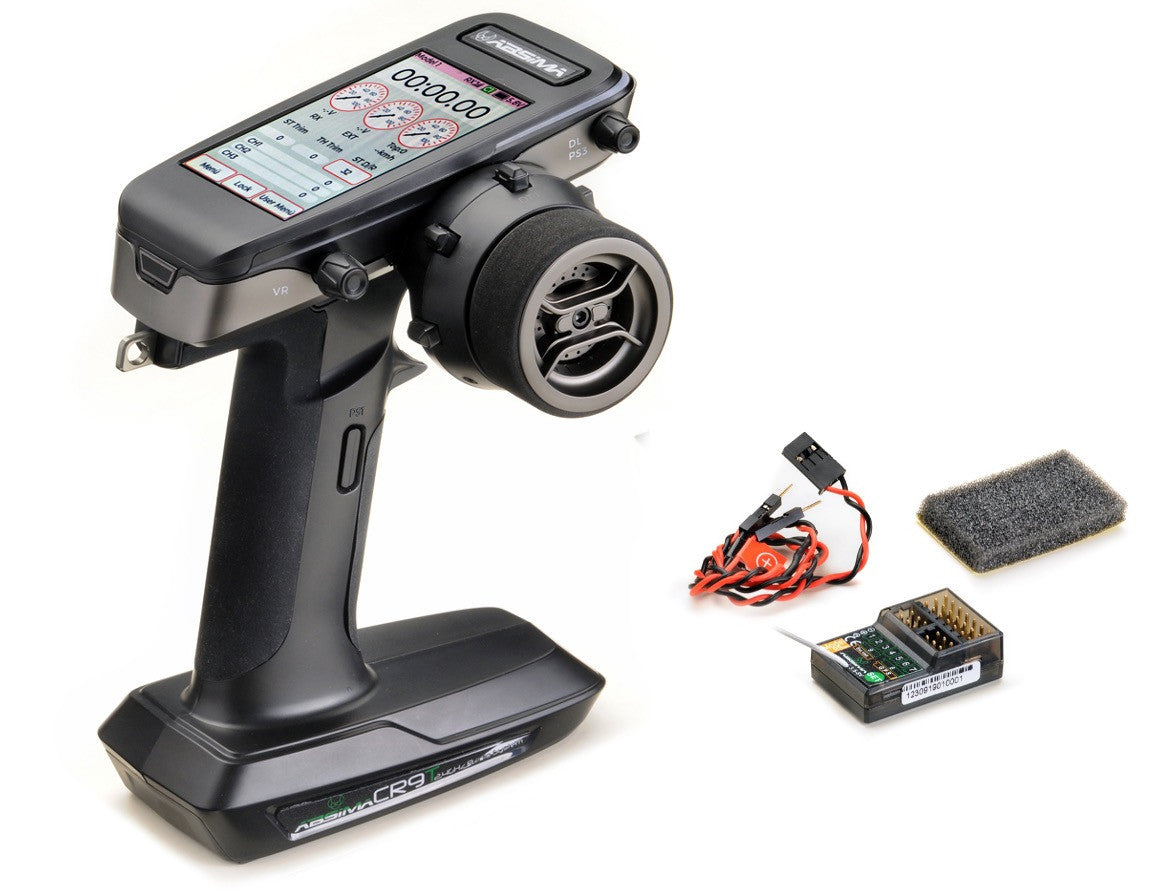 Absima Radio CR9T 2.4ghz + Récepteur R9GPS 2000012