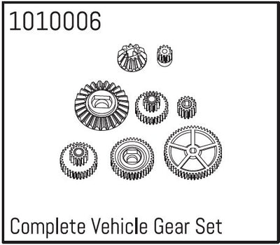 Absima Set de pignon de transmission (8Pcs) 1/18 1010006