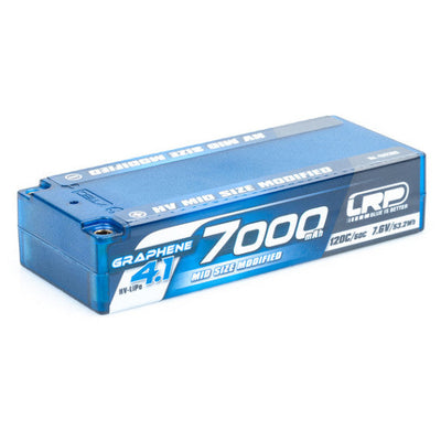 LRP Accu Lipo Mid HV 7.6V 7000mAh 120C Graphene 4.1 432263