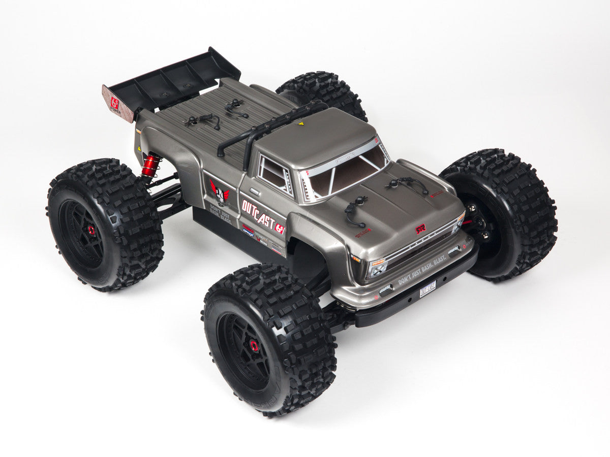 Arrma Carrosserie pré-peinte (Dark Silver) OUTCAST AR406097