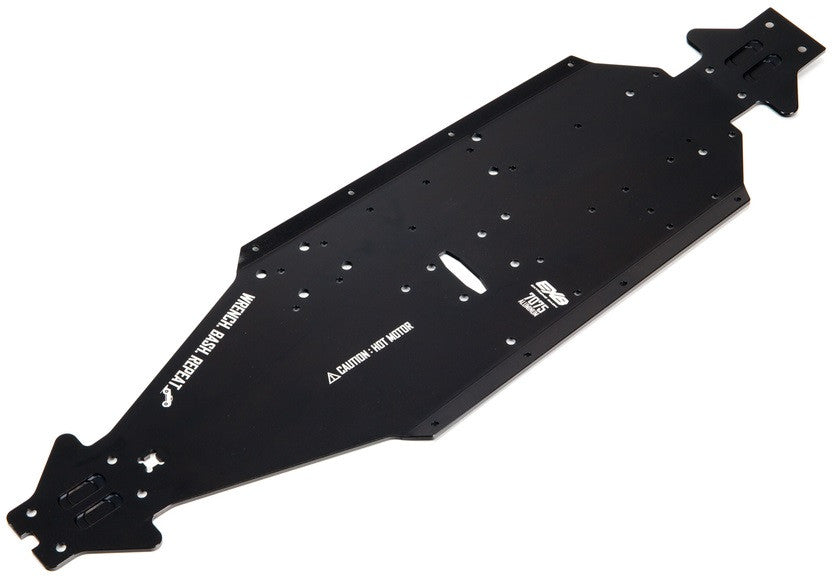 Châssis Armor Skid Plate pour Arrma 1/10 (Inox Châssis Armor Skid Plate pour Arrma 1/10 (Inox