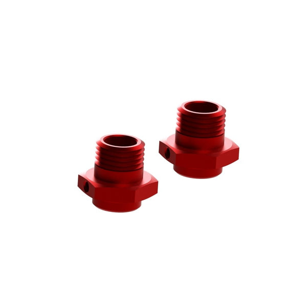 16 Dadi Esagonali In Alluminio Da 17mm Per Auto RC Scala 1/7 E 1/8 - Aggiornamento Per ARRMA 6S, HSP, Redcat, Himoto, Filettatura 1.0mm, Colore Blu