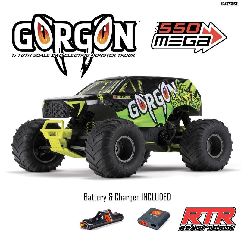 Arrma ​​Monster Truck GORGON 4x2 Mega 550 RTR ARA3230ST