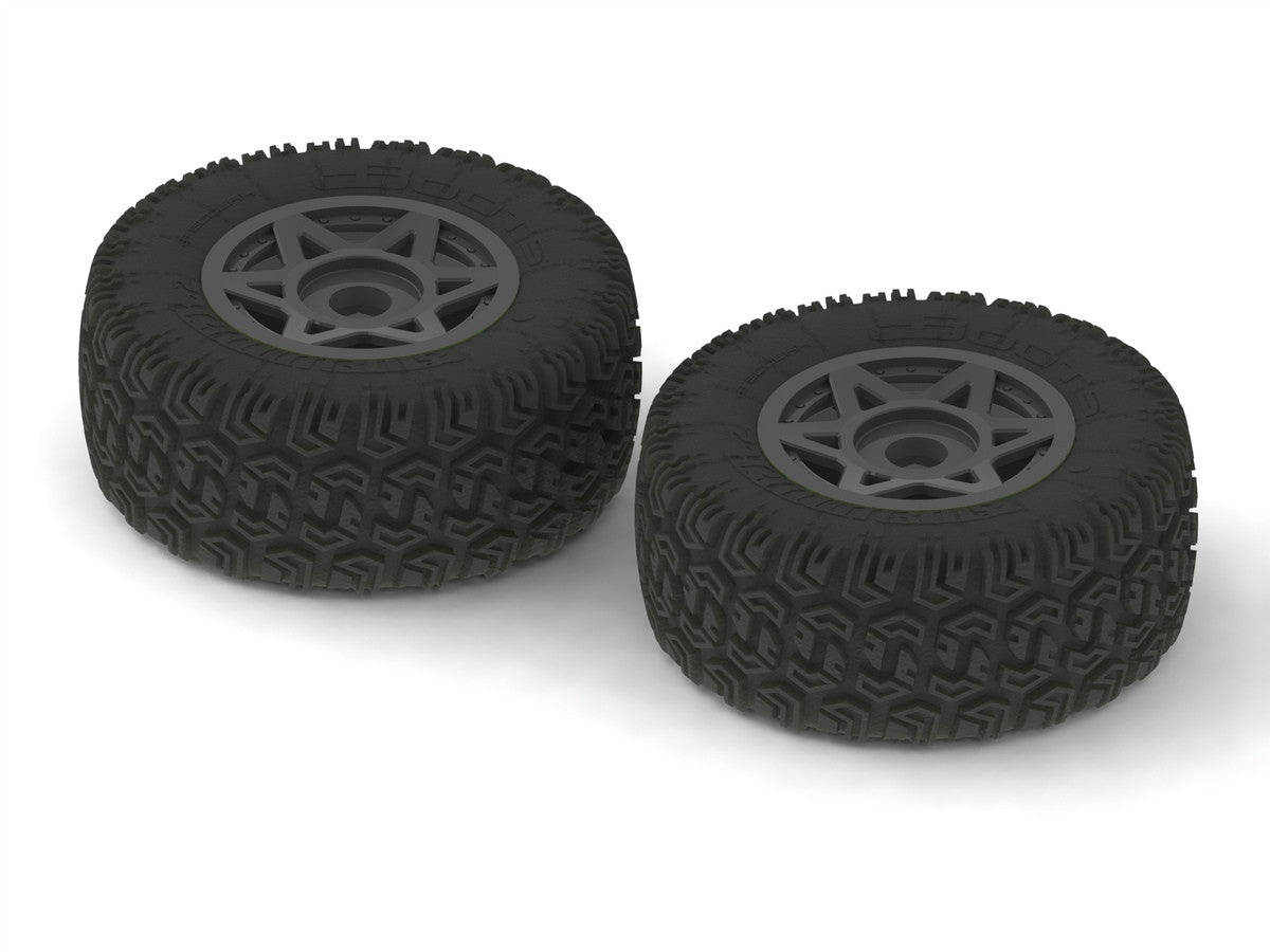 Arrma Pneus & Jantes dBoots Sidewinder 2 6S Noir (x2) AR550003