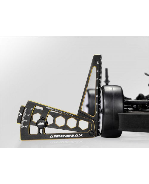 Arrowmax Équerre de Carrossage pour 1/10 Black Golden AM171097