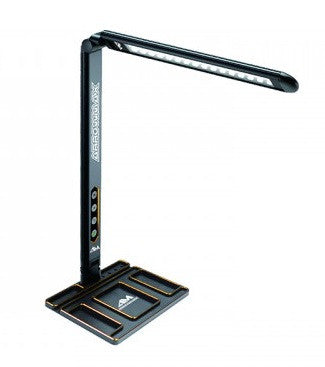 Arrowmax Stand Aluminium avec Lampe Black Gold AM174004