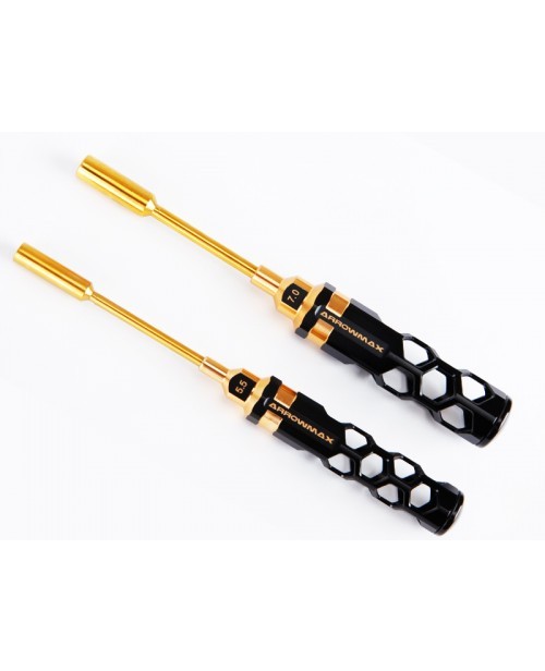 Arrowmax Set de 10 Outils "Nid d'abeille" Limited Edition (Black Golden) AM199414