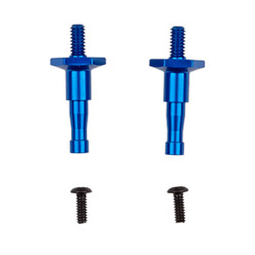 Team Associated Voorwielas, zeshoekig, 12 mm (x2) RC10 6725