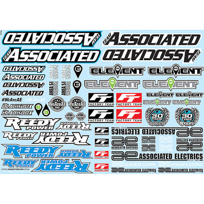 Team Associated Stickers AS91913