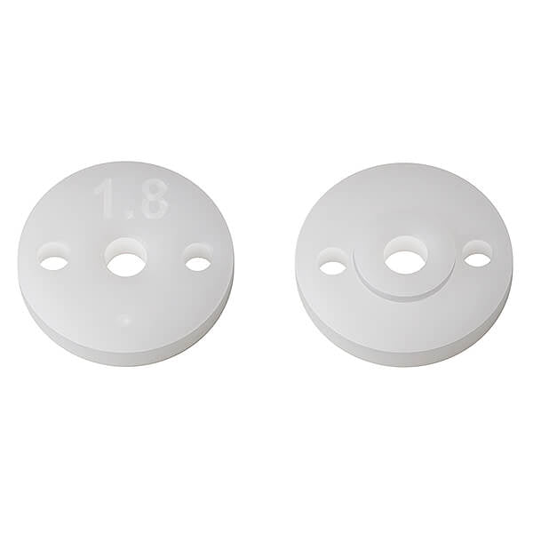 Team Associated Shock absorber piston 13mmx2.0mm 2x1.8 (x2) RC10 B7 91938