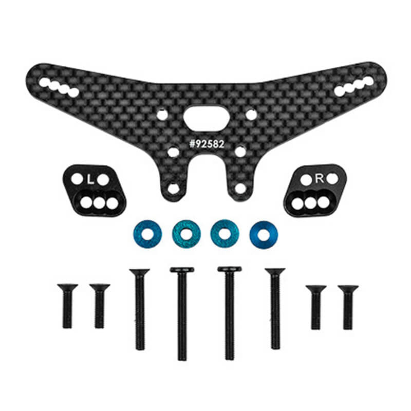 Team Associated Tour amortisseur FT arrière -2mm RC10 B7.1 92582