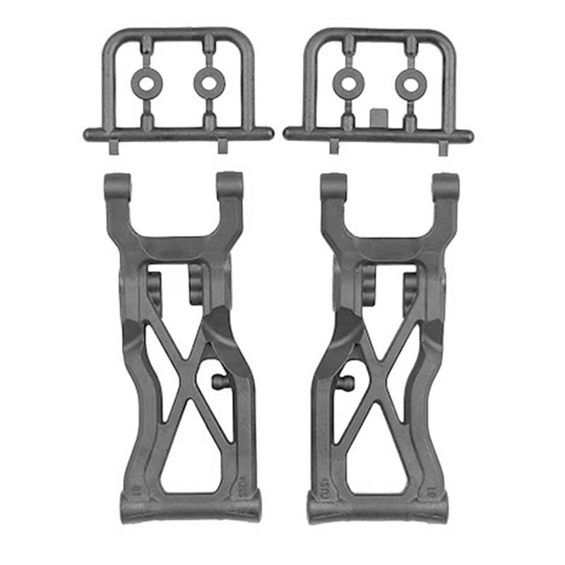 Team Associated Triangles FT Carbone arrière V2 81mm (x2) RC10 B7.1 92591