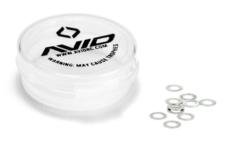 Avid Rondelles de calage 3x5x0.2mm (x10) AV-SHIM-SS-302