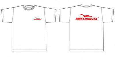 Awesomatix T-Shirt Blanc logo Rouge ATS-WR