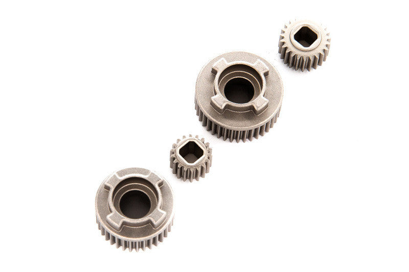 Axial Pignonnerie Transmission Métal SCX10 III AXI232031