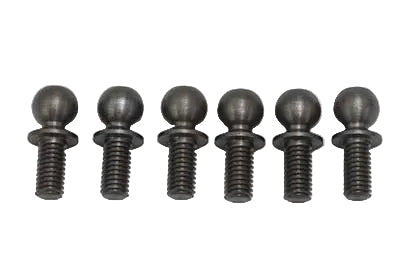 Yokomo 4.8mm ball joint with 11.5mm short neck (x6) MS2.0 B8-206SHSA