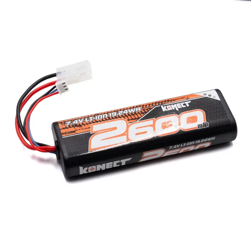 Konect Batterie Li-ion 7.4V 2600mAh 15C Tamiya KN-LI0742600-TAM