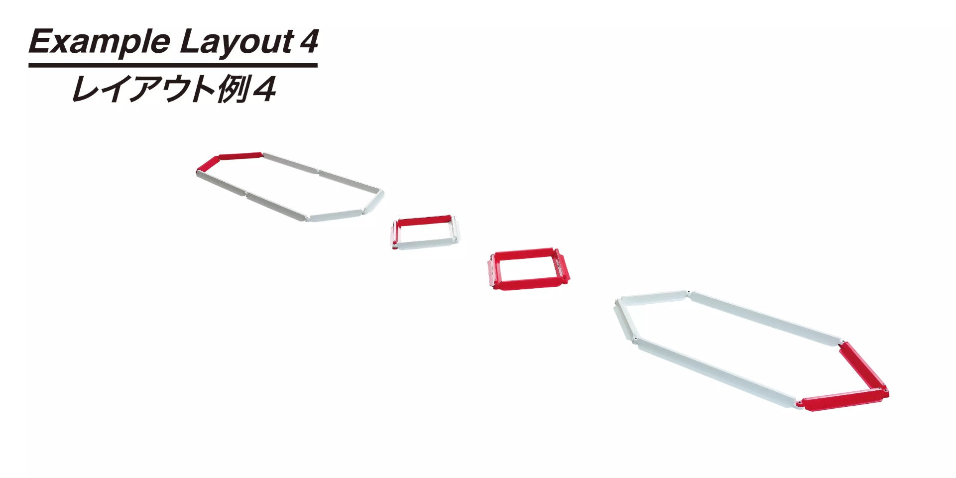Kyosho Track Border Kit Mini-Z and Drift 1/10 (27 pcs) 87131B