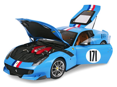 BBR Models Diecast Ferrari F-12 TDF Bleu 1/18 BBR182108