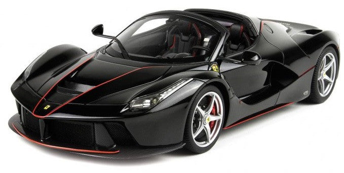 BBR Models Diecast Ferrari Laferrari Aperta Noir Daytona 1/18 BBR8182232