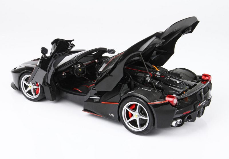 BBR Models Diecast Ferrari Laferrari Aperta Noir Daytona 1/18 BBR8182232