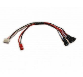 Beez2B Câble de charge pour 3 lipo 1S MCX/MSR BEEC1030