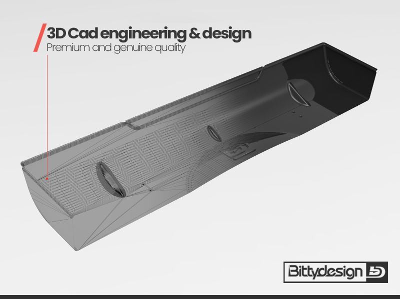 Bittydesign Aileron hard 1900mm Stock Spec BDRW-190STK