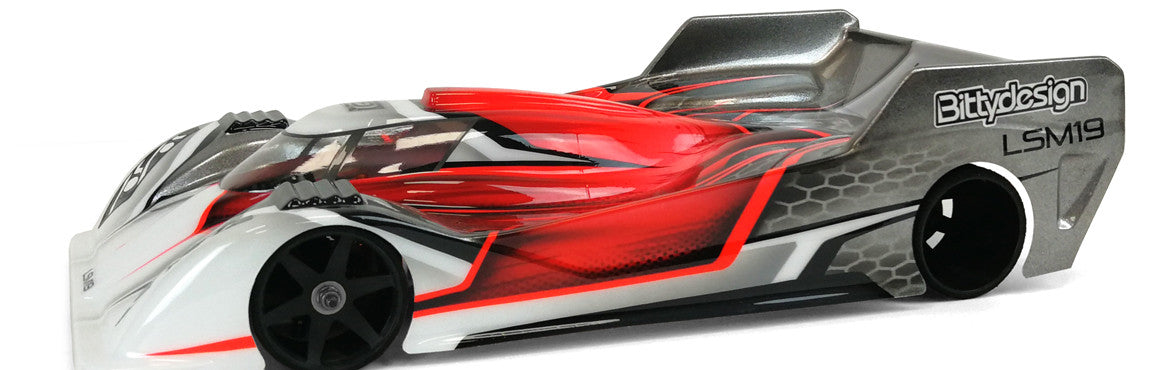 Ult Bitty Design Bittydesign Bodywork LSM19 Ultra Lite Weight 1/12 BD12-LSM19ULT