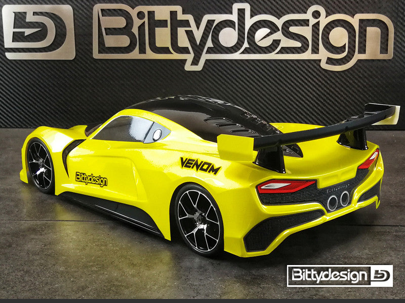 Bittydesign Carrosserie Venom 1/10 GT 190mm BDGT-190VNM