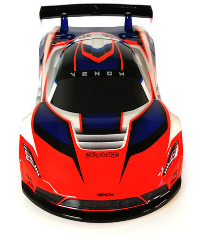 Bittydesign Carrosserie Venom 1/10 GT 190mm BDGT-190VNM