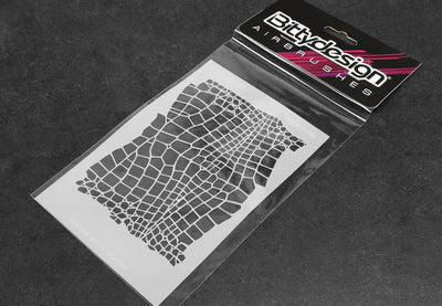 Bittydesign Pochoir Vinyle "Snake" pour Carrosserie BDSTC-009