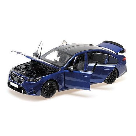 MiniChamps BMW M5 2024 Bleu Métal 1/18 110023802