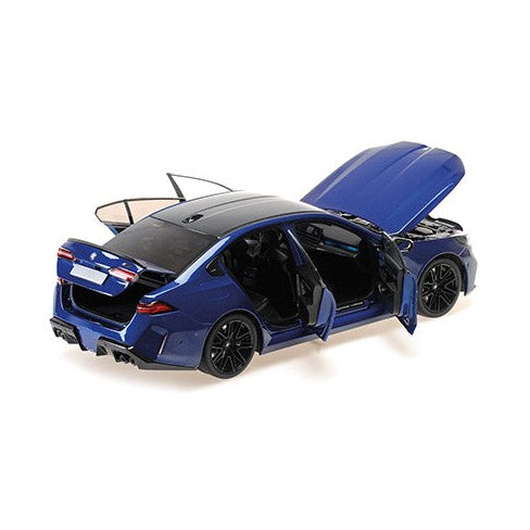 MiniChamps BMW M5 2024 Bleu Métal 1/18 110023802