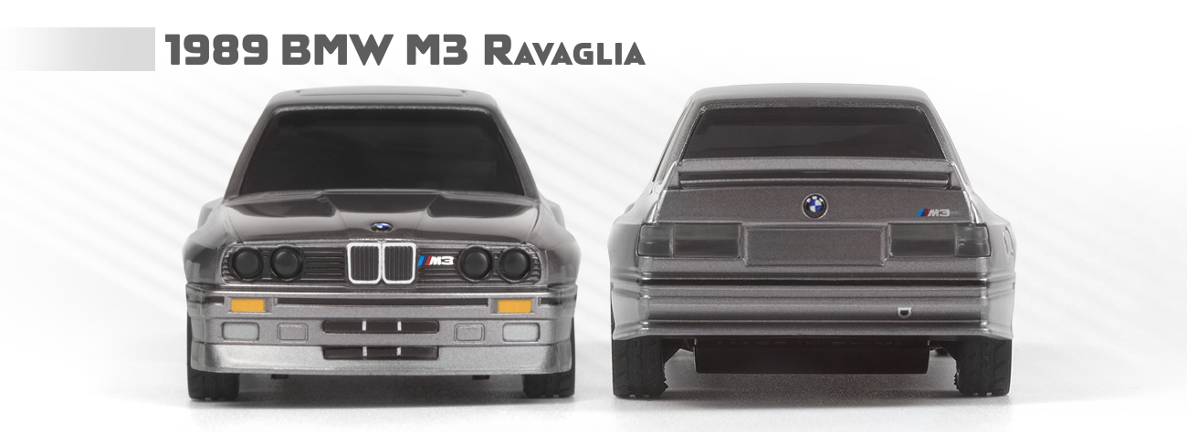 HPI Nano TTR BMW M3 E30 Ravaglia 1989 1/64 RTR