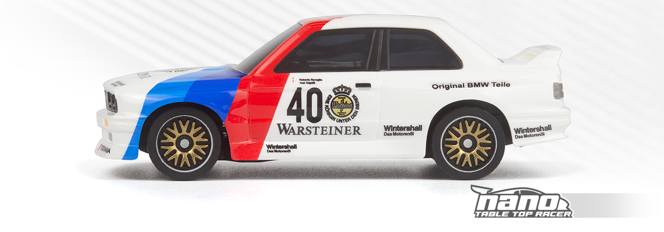 HPI Nano TTR BMW M3 E30 Warsteiner 1987 1/64 RTR 160992