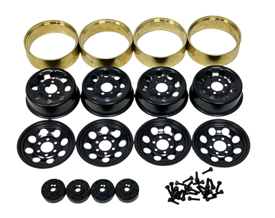 Absima Llantas de acero Bead Lock (X4) Crawler 1/18 EVO HBP240298