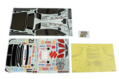 Tamiya Pegatinas Suzuki SX4 WRC 9495544