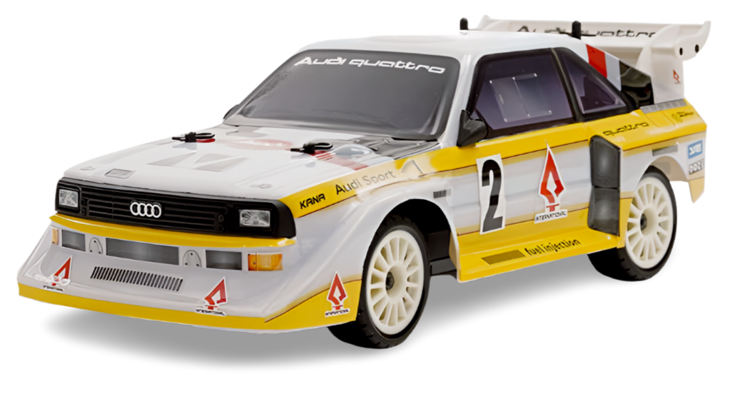 Carisma GT24 Audi Sport Quattro S1 1985 4x4 Brushless 4wd RTR 1/24 CA88468