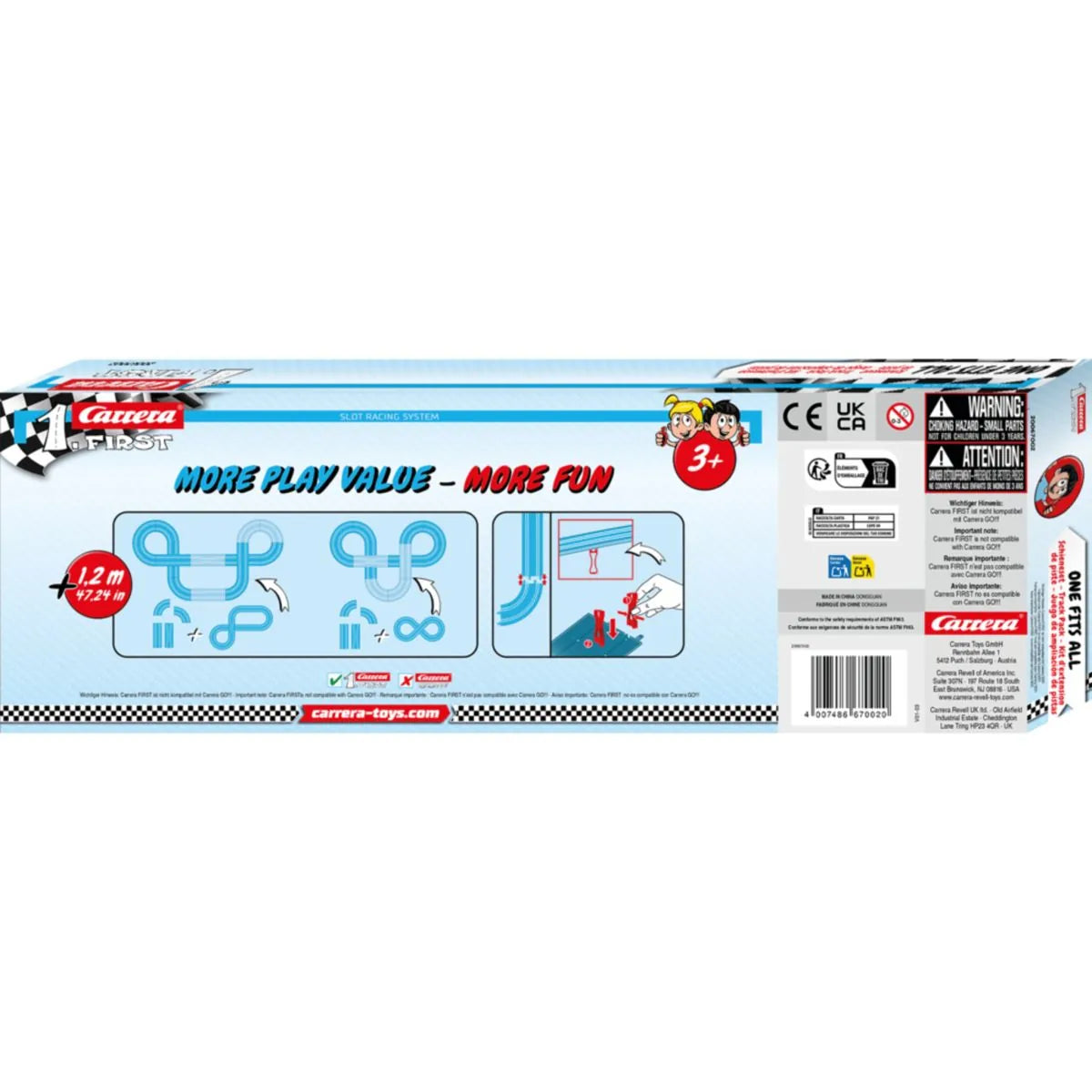 Carrera First Expansion Pack "Track Pack" 67002