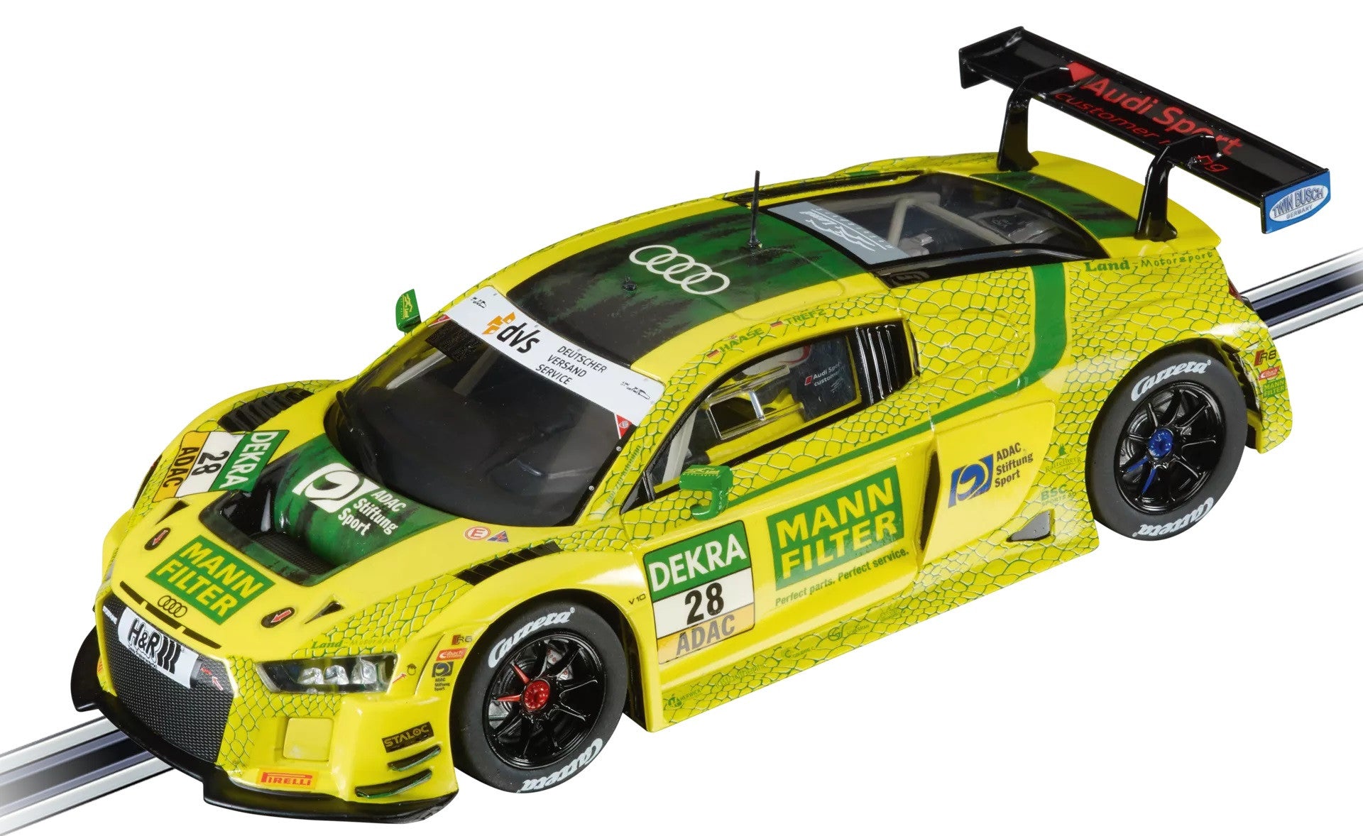 Carrera Digital Audi R8 LMS GT3 MANN-FILTER Land Motorsport No.28 31027