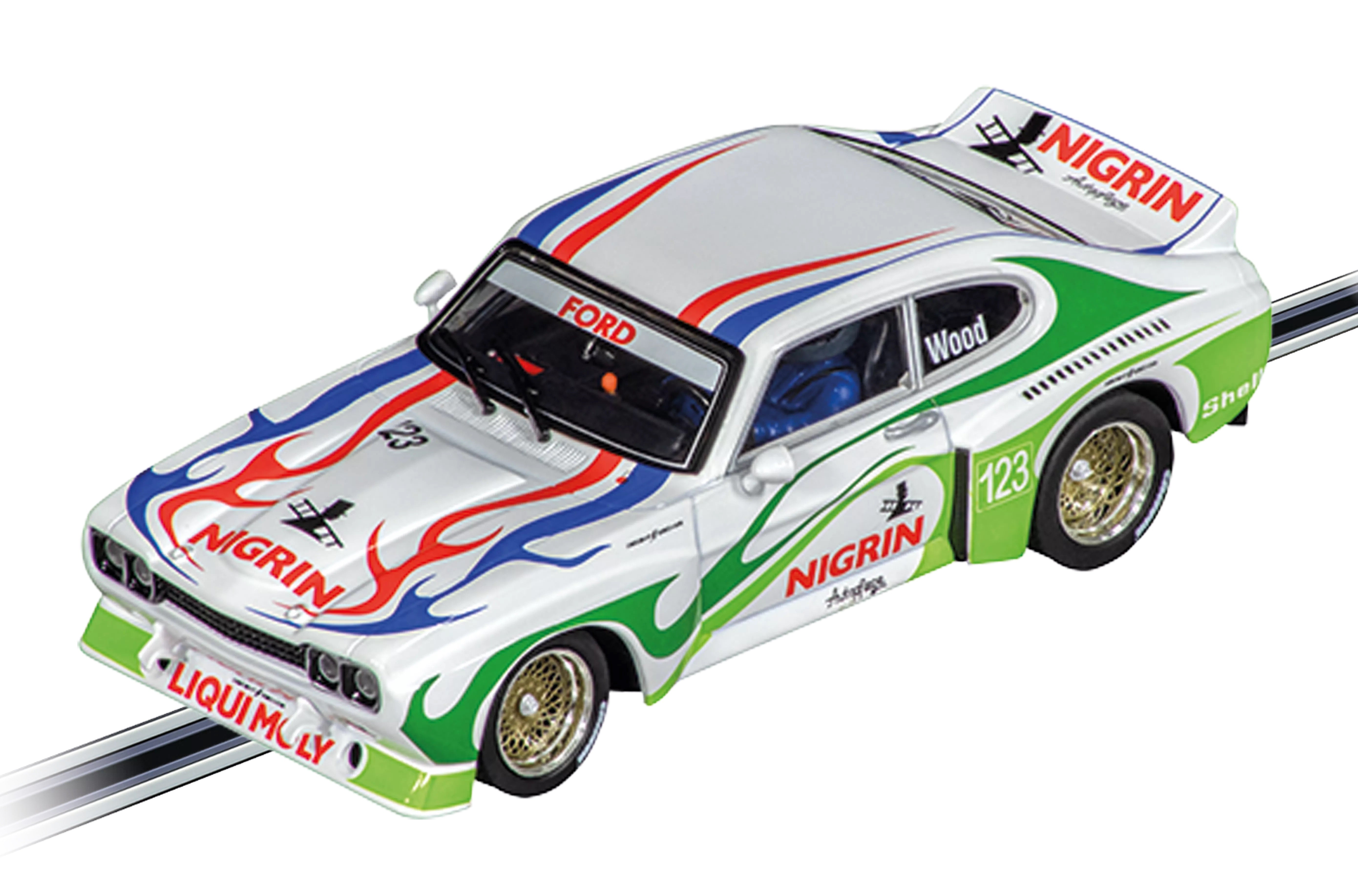 Carrera Digital Ford Capri RS 3100 R.Wood, No.123 31046